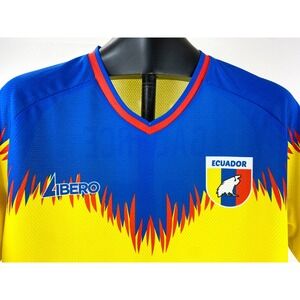 Playero Ecuador Soccer Jersey Shirt Men's M Galarce 13 Libero Team Sports Top